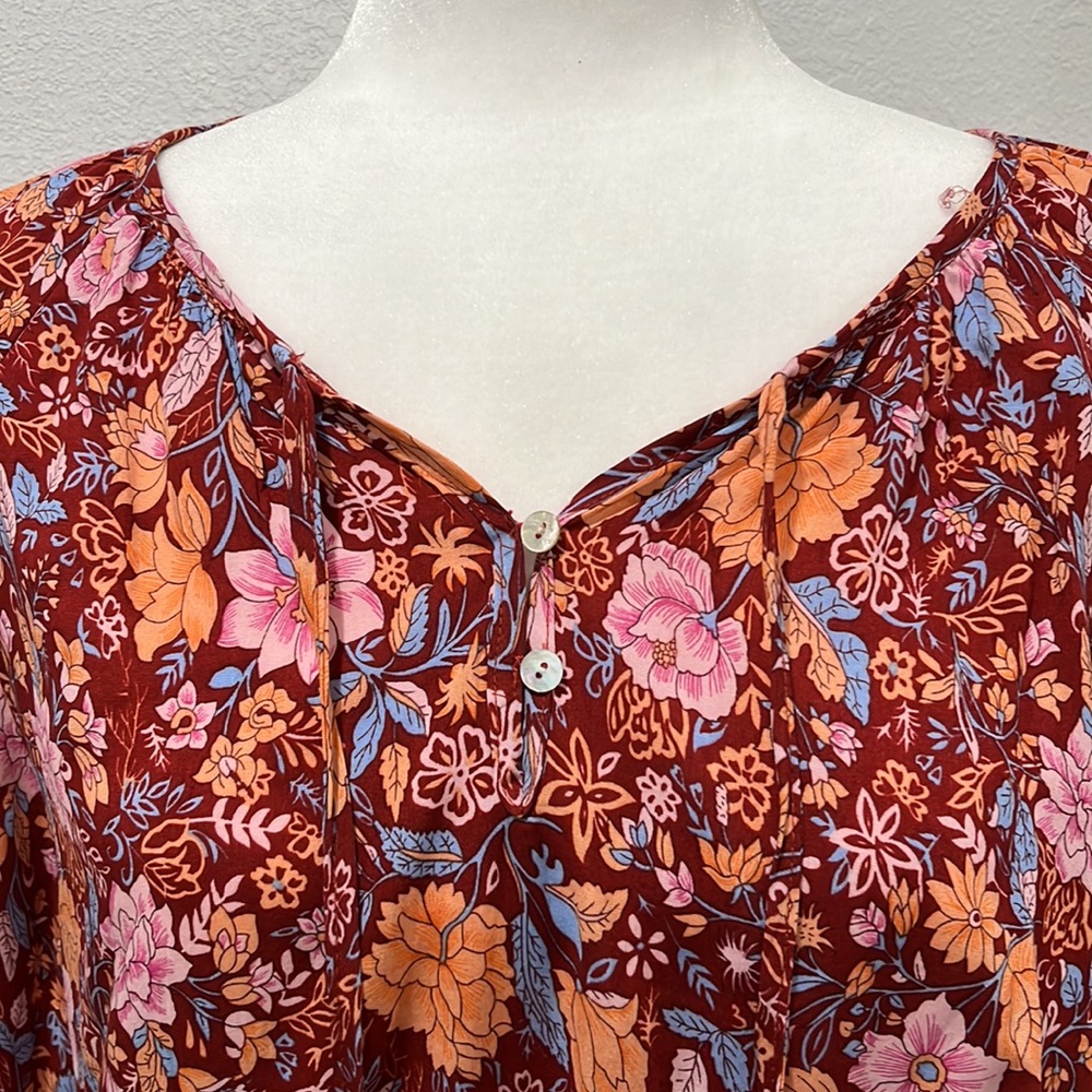 Island Wonderer floral Blouse - Picture 4 of 5
